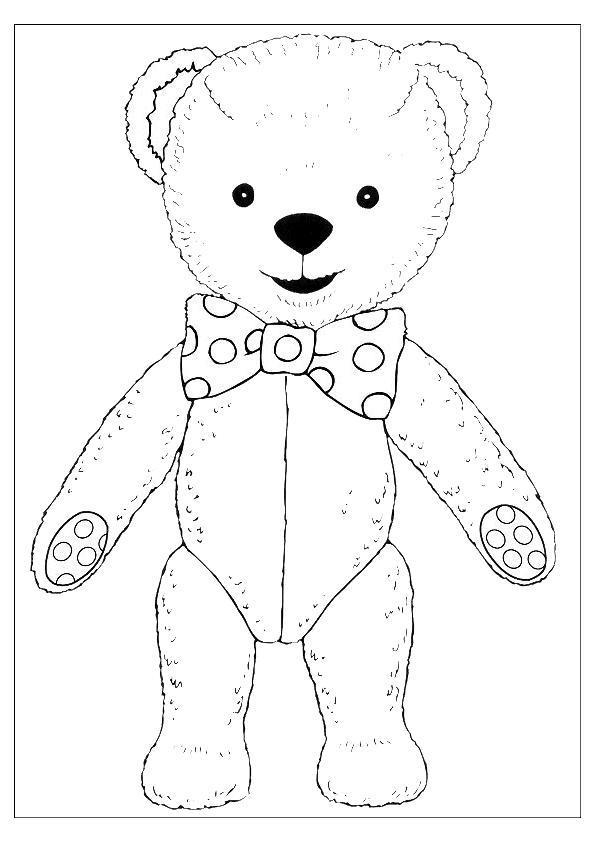 65 Teddy Bear Coloring 11