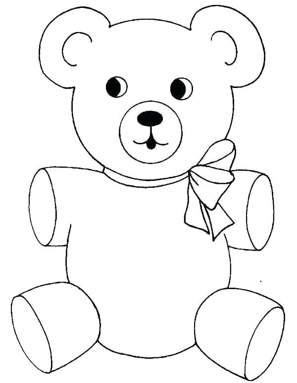 65 Teddy Bear Coloring 17