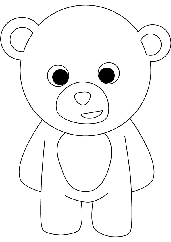 65 Teddy Bear Coloring 20