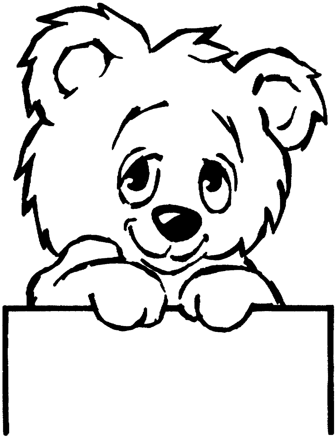 65 Teddy Bear Coloring 23