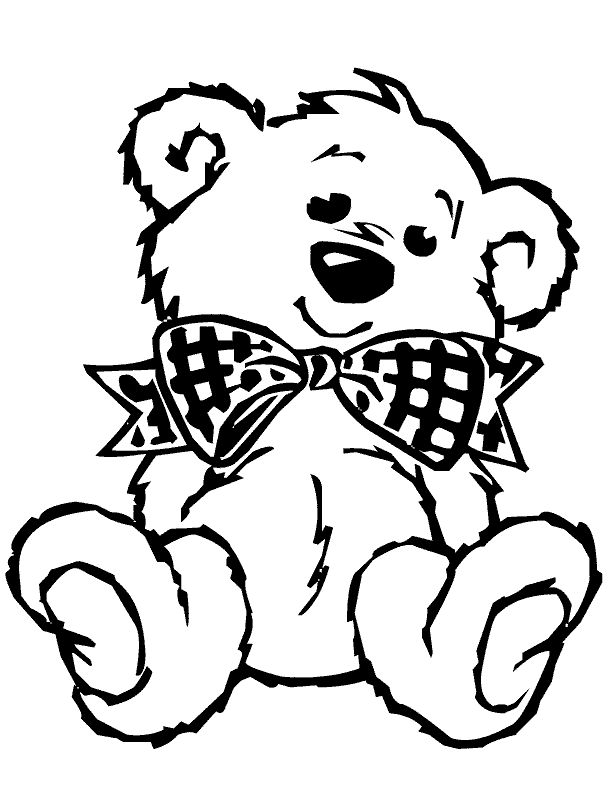 65 Teddy Bear Coloring 30