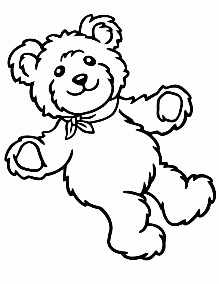 65 Teddy Bear Coloring 63