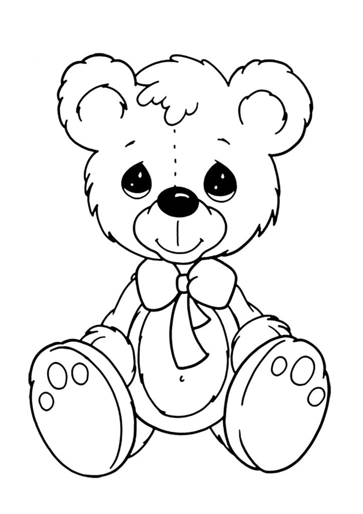 65 Teddy Bear Coloring 65