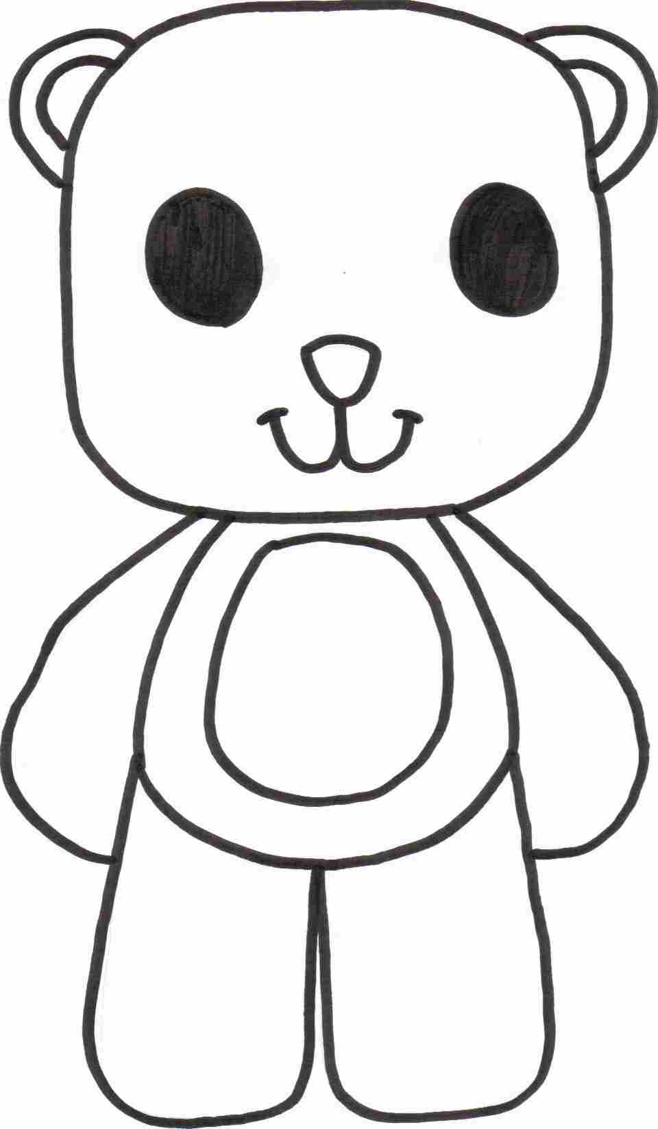 65 Teddy Bear Coloring 68