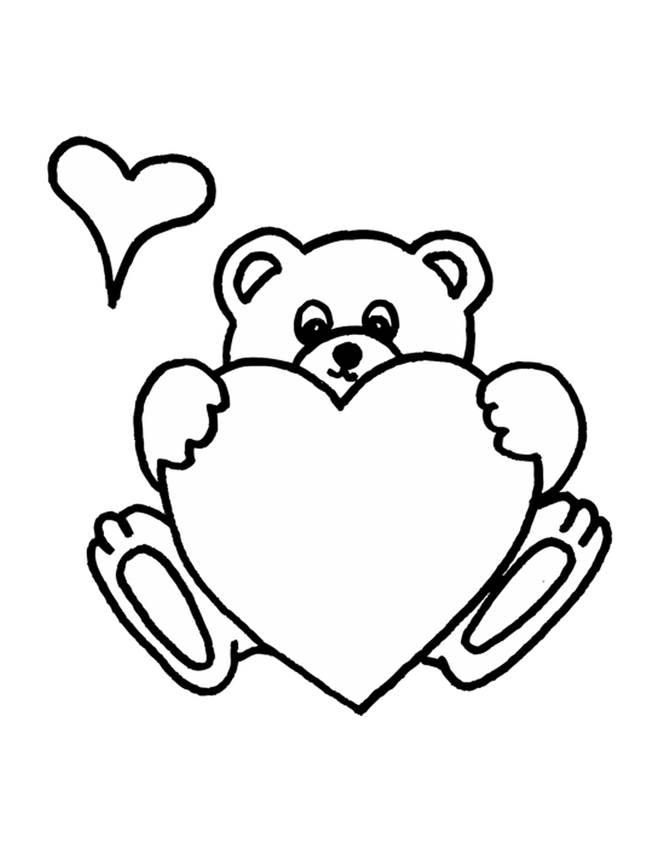 65 Teddy Bear Coloring 73