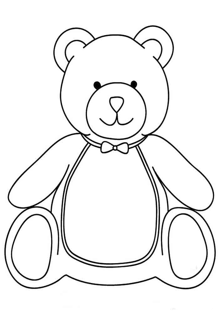 65 Teddy Bear Coloring 74