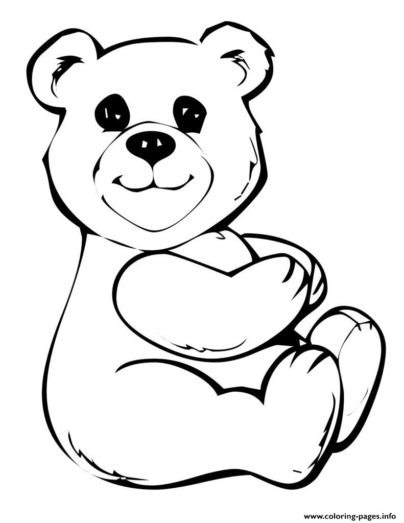 65 Teddy Bear Coloring 85