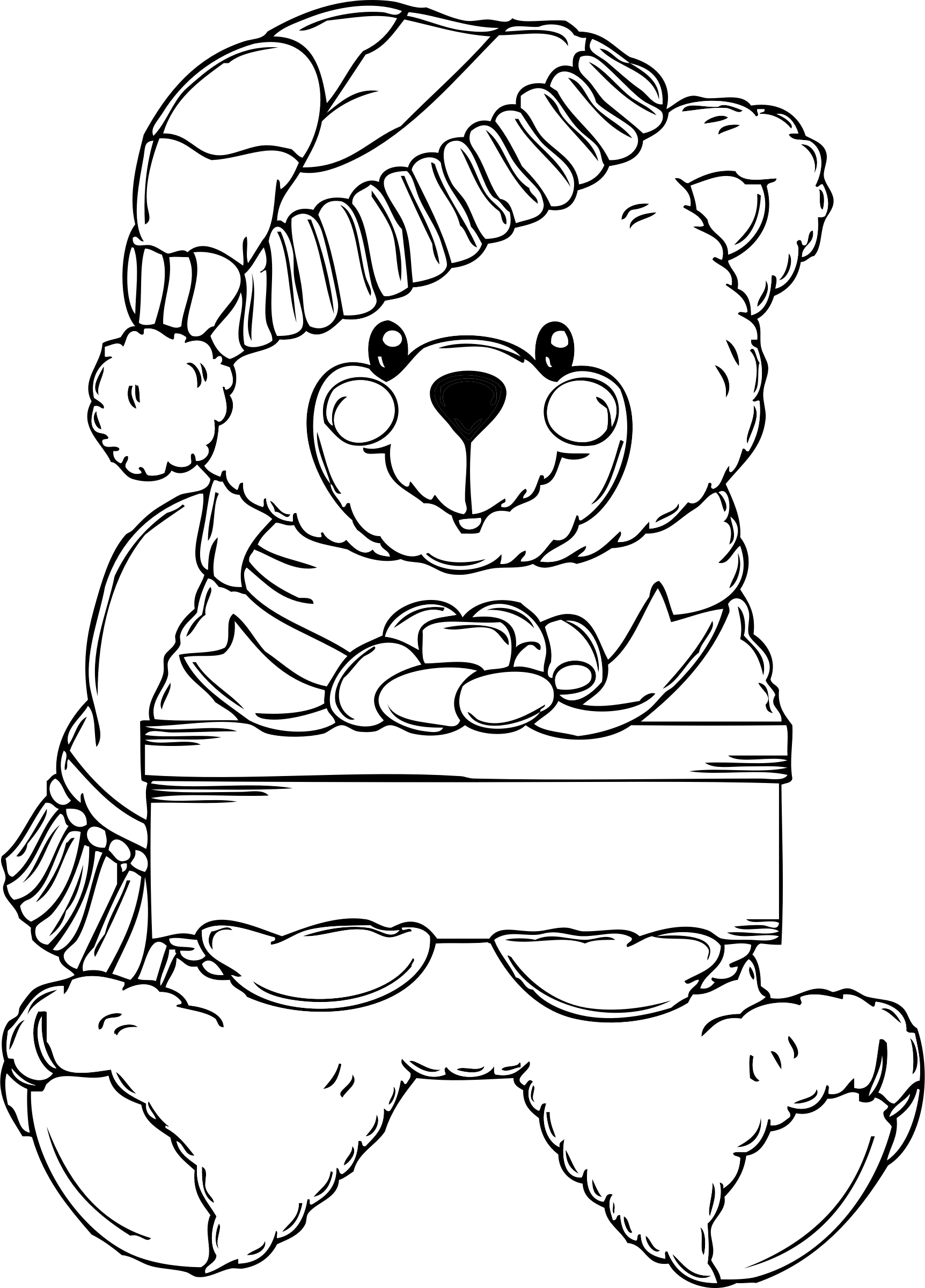 65 Teddy Bear Coloring 86