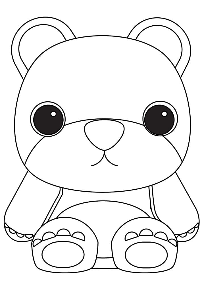 65 Teddy Bear Coloring 90