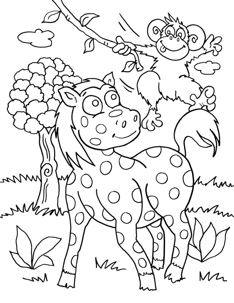 80 Free Coloring Pages Animals 16