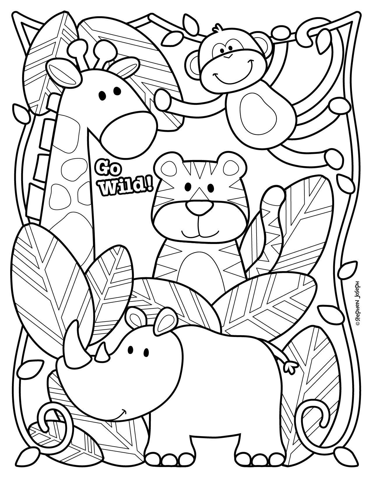 80 Free Coloring Pages Animals 80