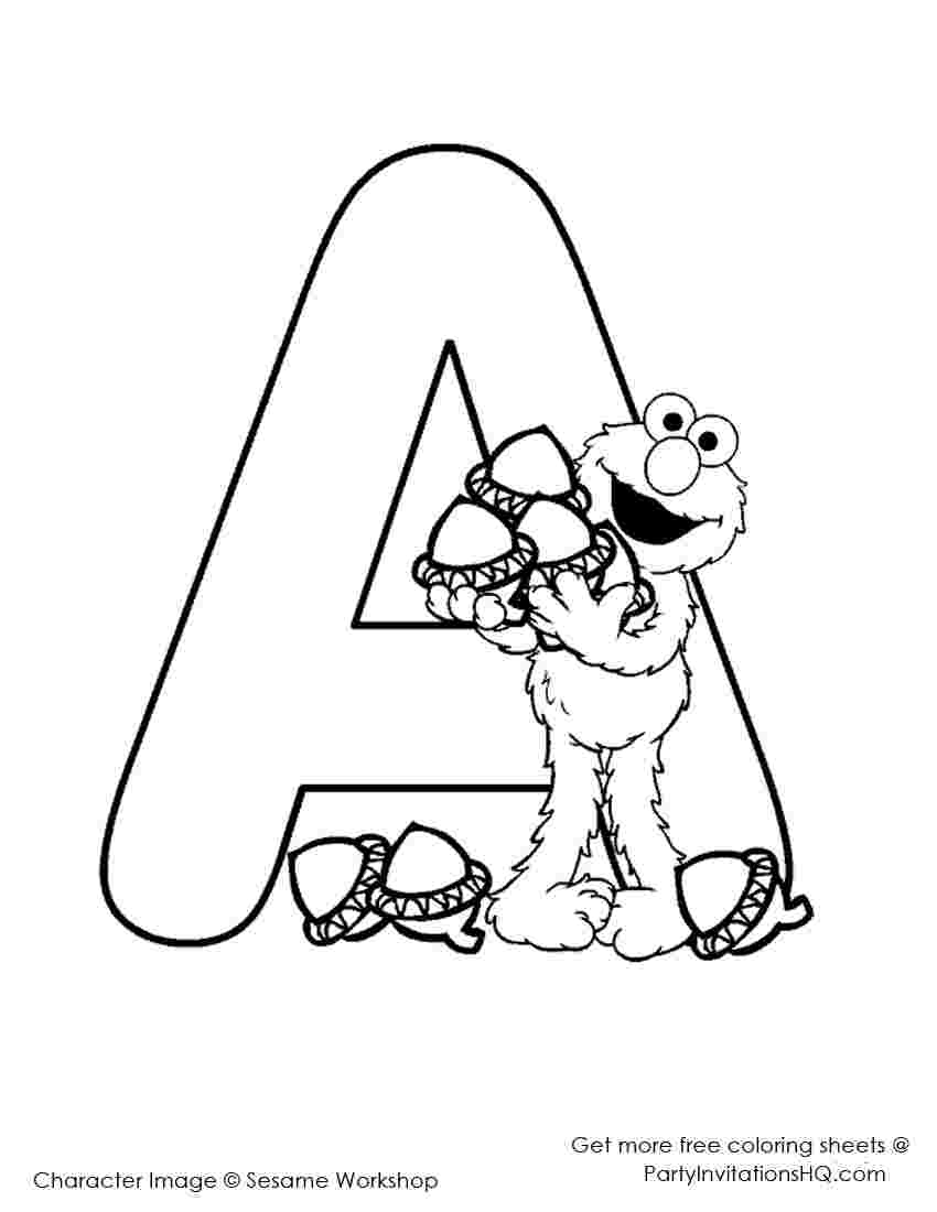 Coloring Pages Letter A 25