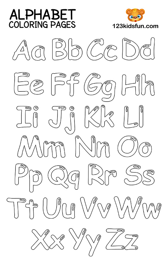 Coloring Pages Letter A 81