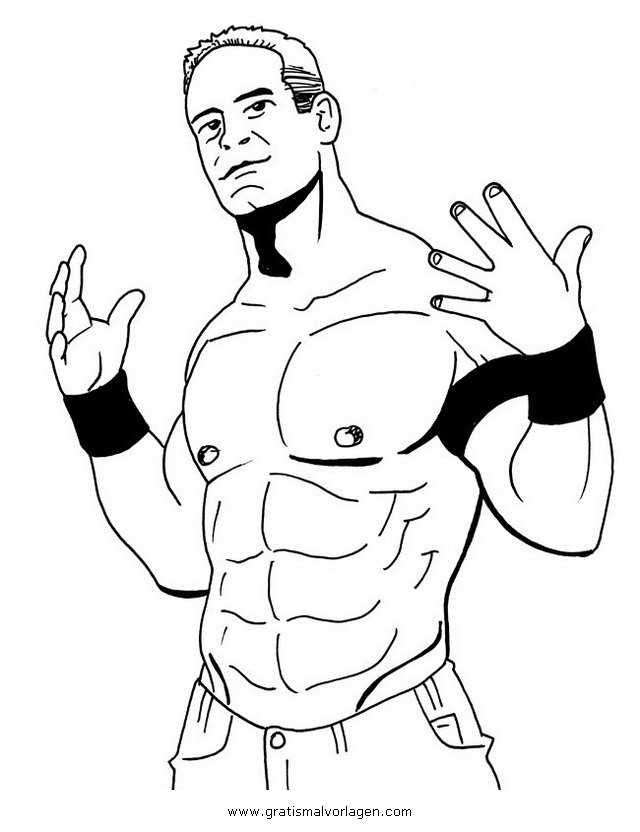 Coloring Pages Wrestling 101