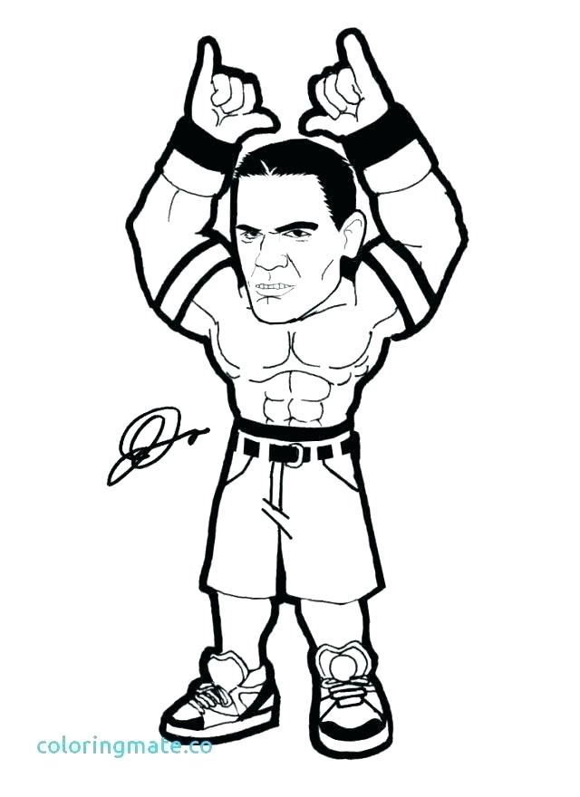 Coloring Pages Wrestling 24