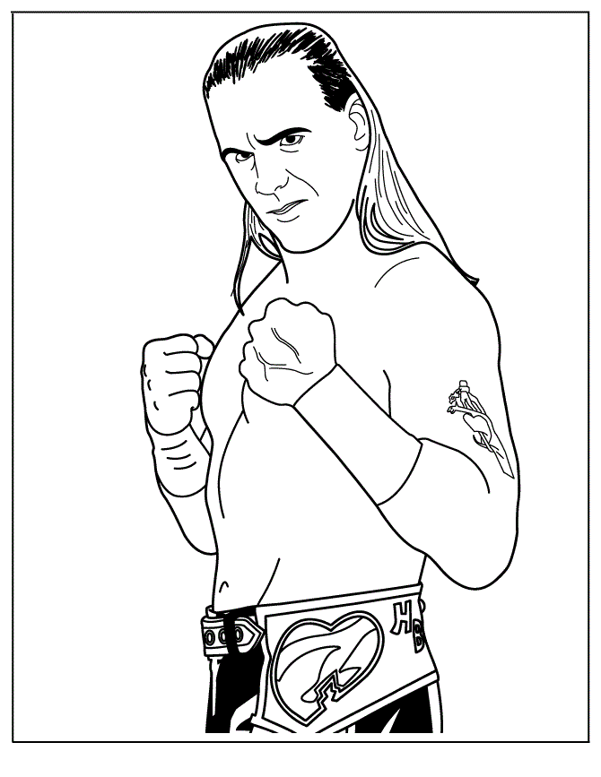 Coloring Pages Wrestling 27