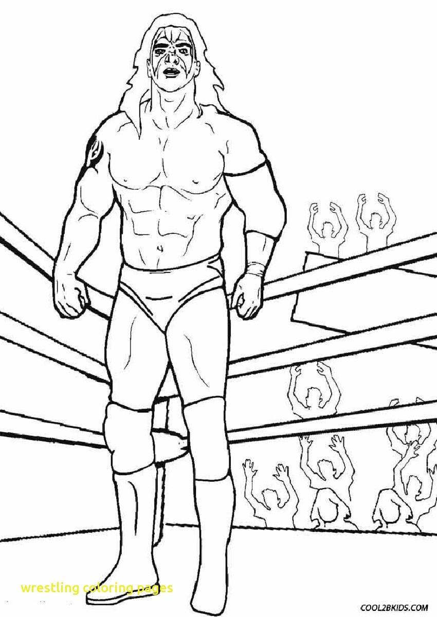 Coloring Pages Wrestling 28