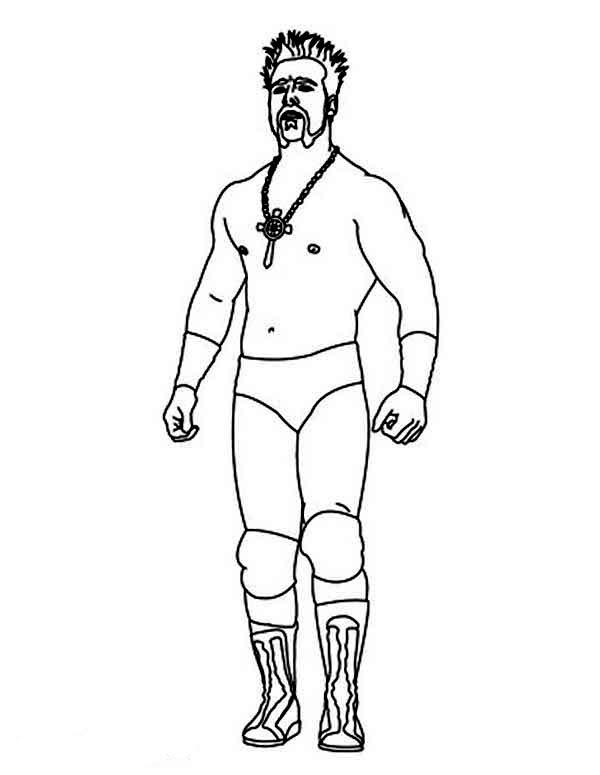 Coloring Pages Wrestling 33