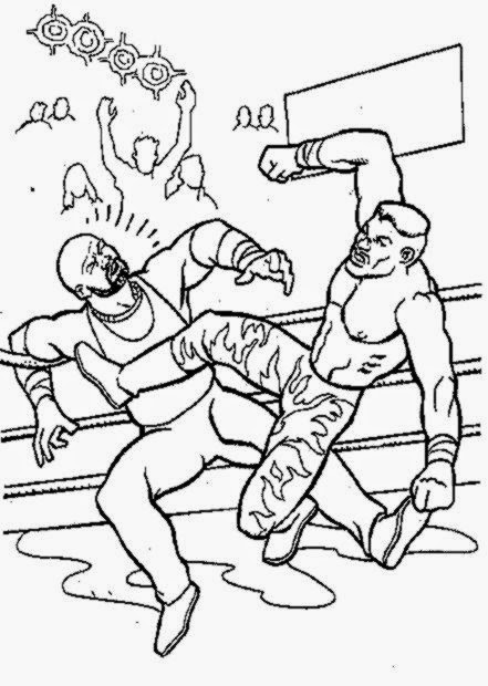 Coloring Pages Wrestling 47