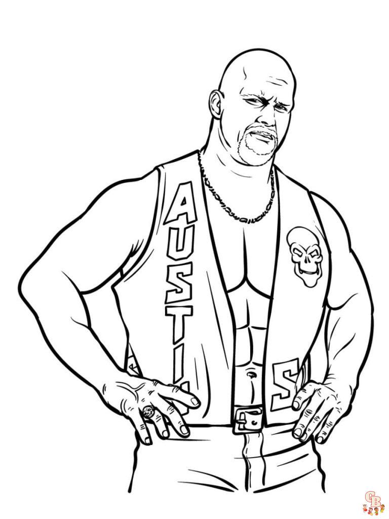 Coloring Pages Wrestling 56