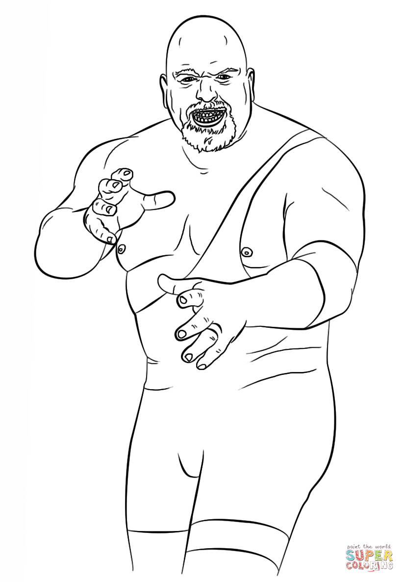 Coloring Pages Wrestling 75