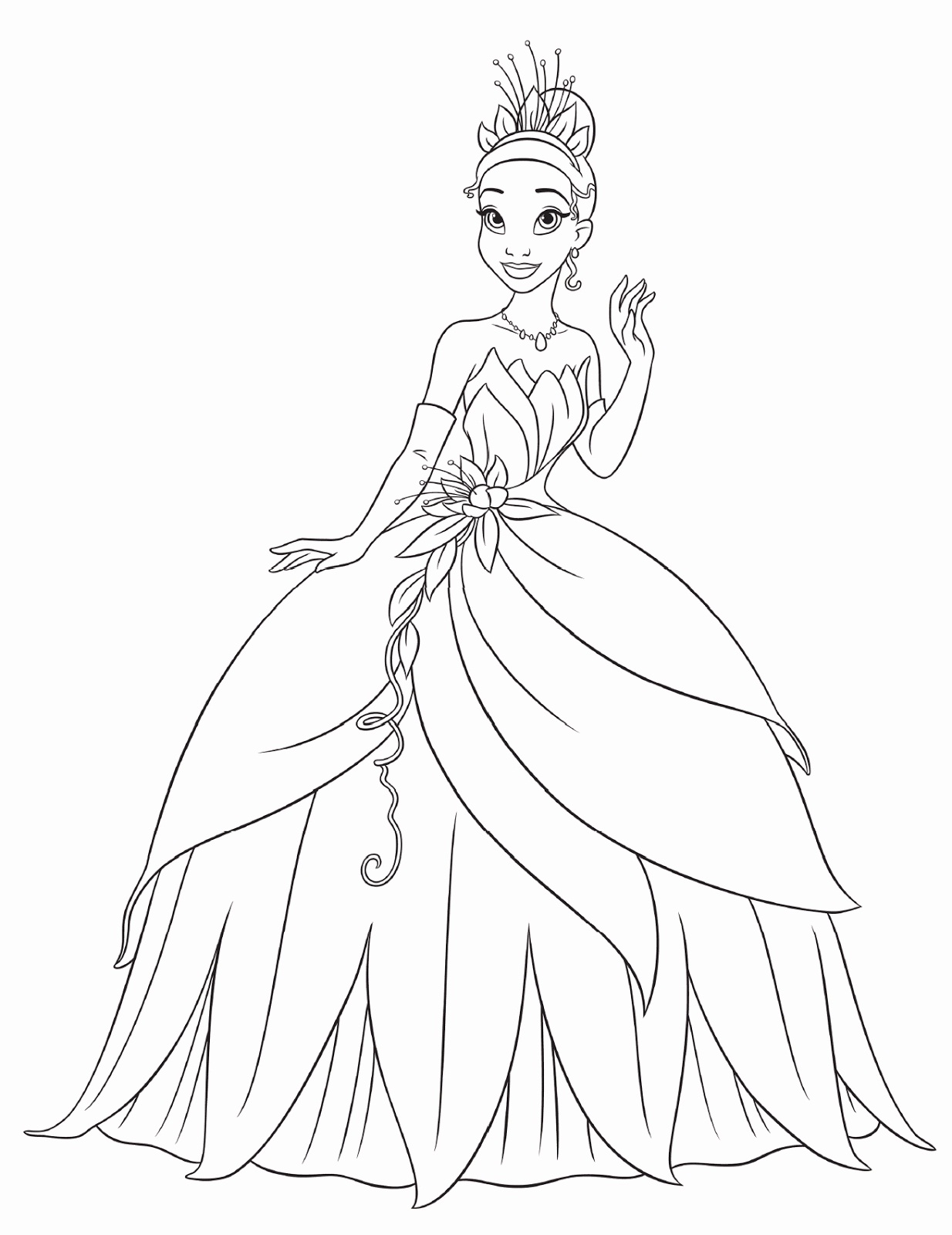 Coloring Princess Pages 19