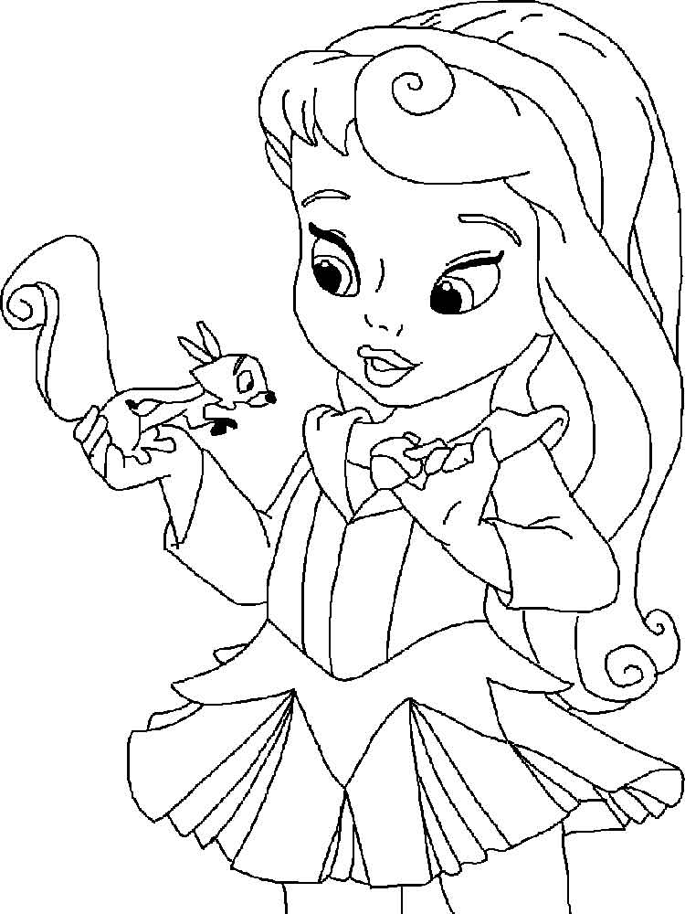 Coloring Princess Pages 21