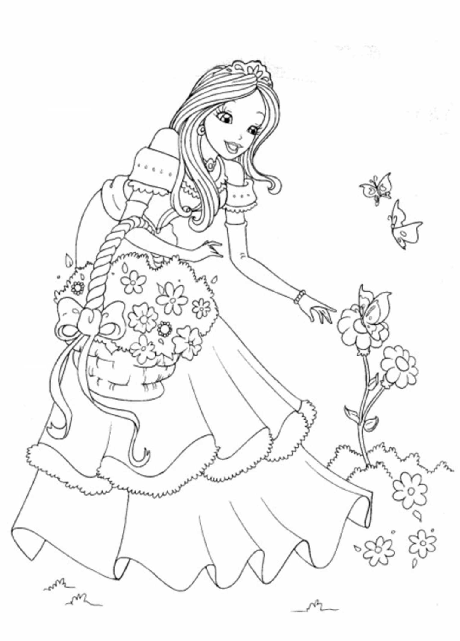 Coloring Princess Pages 28