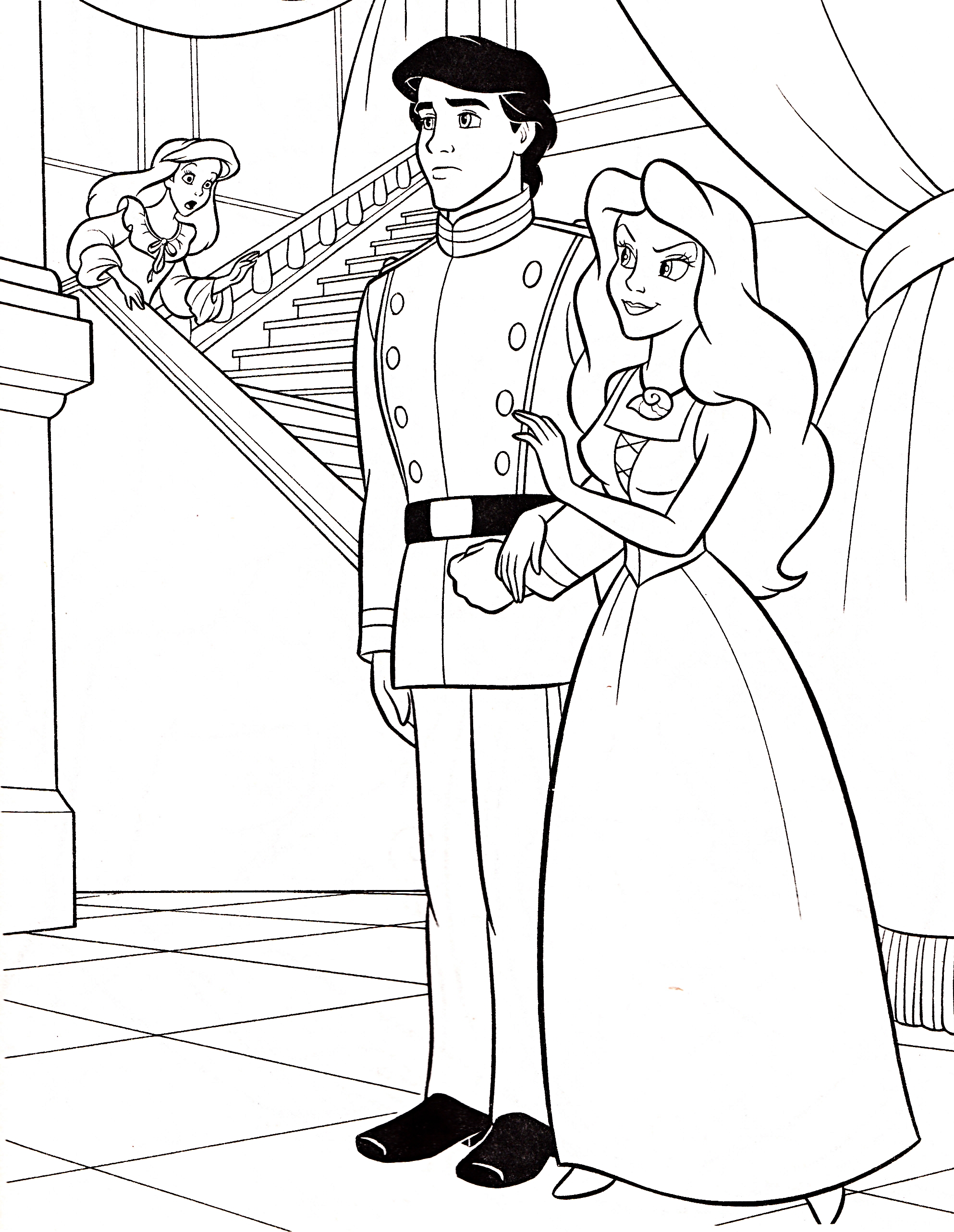 Coloring Princess Pages 3