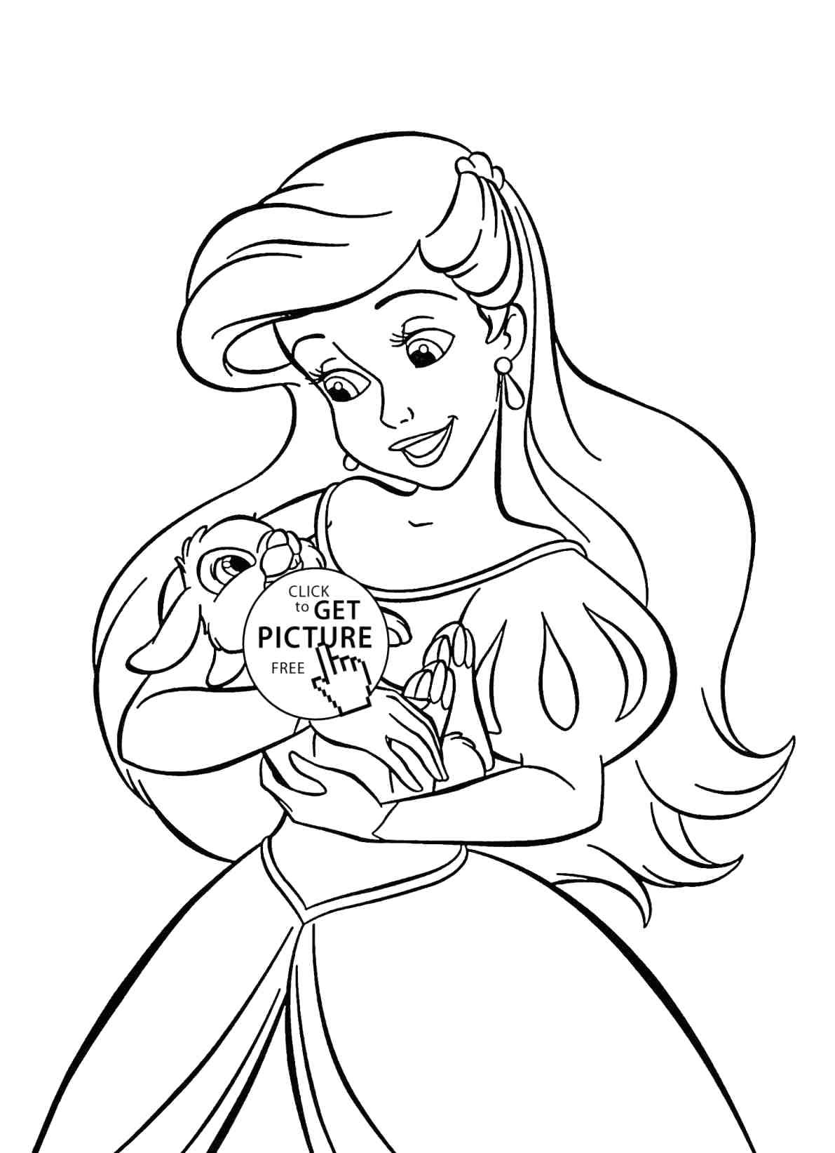 Coloring Princess Pages 30