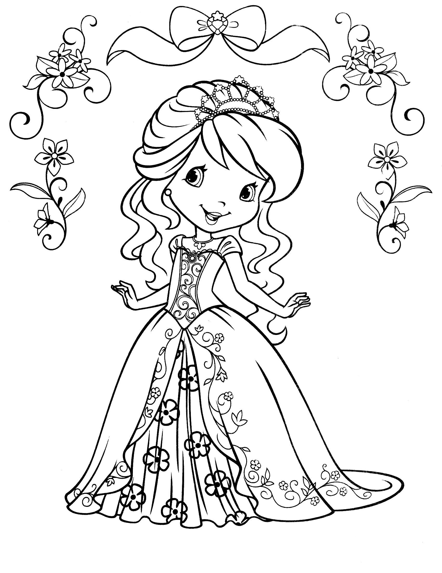 Coloring Princess Pages 58