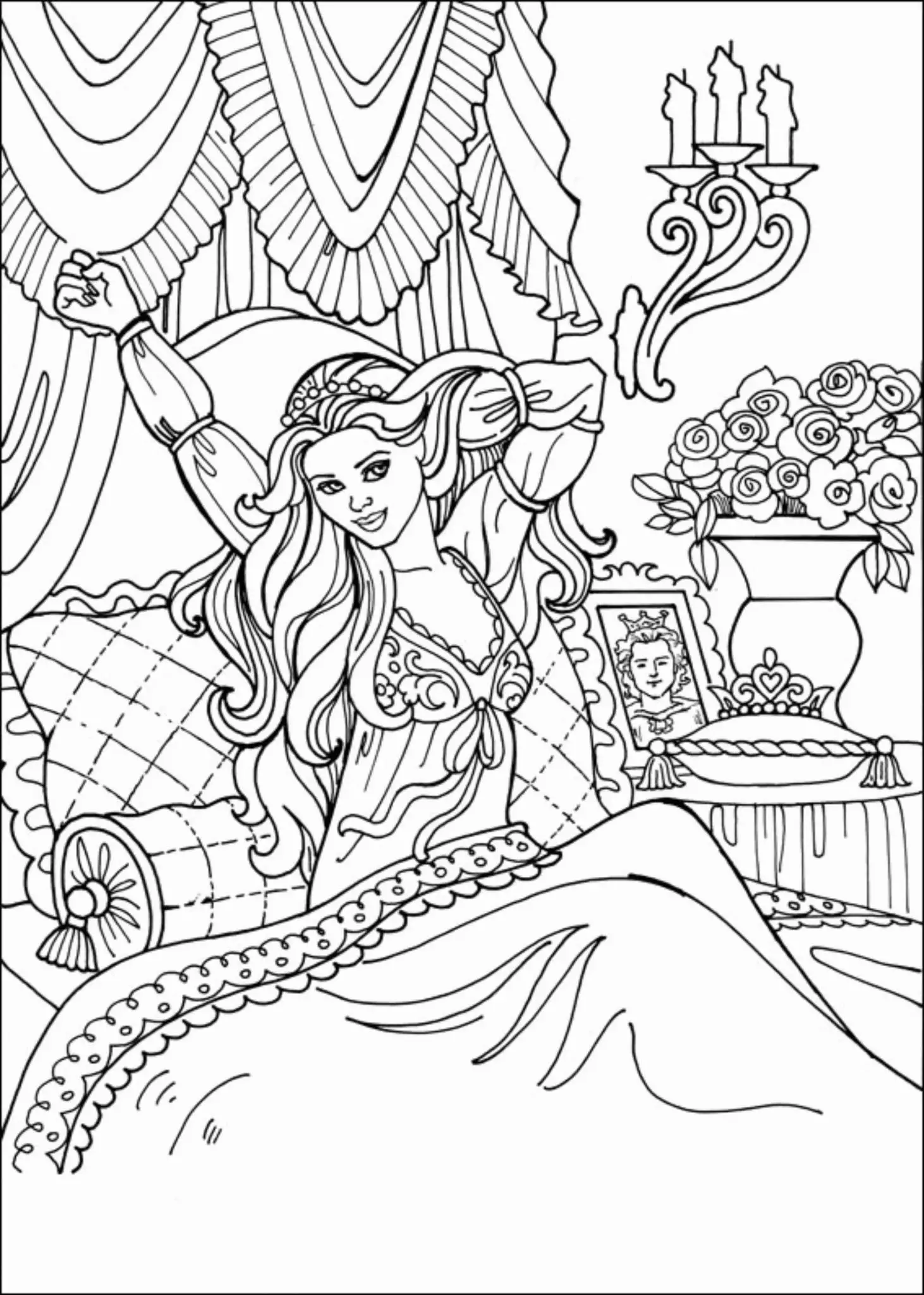 Coloring Princess Pages 85