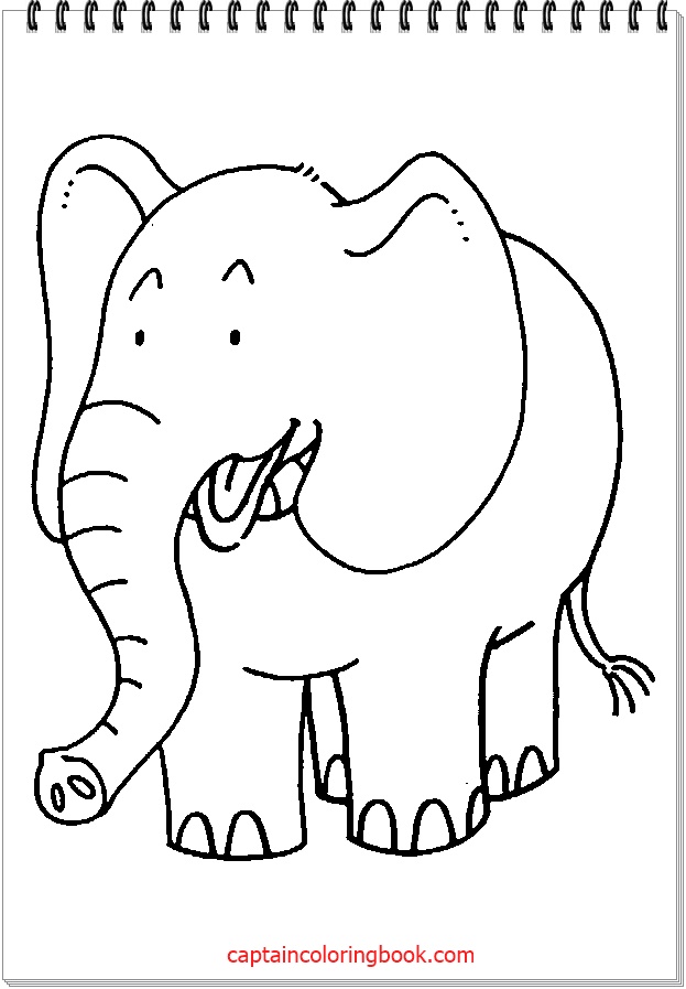 Elephant For Coloring 92