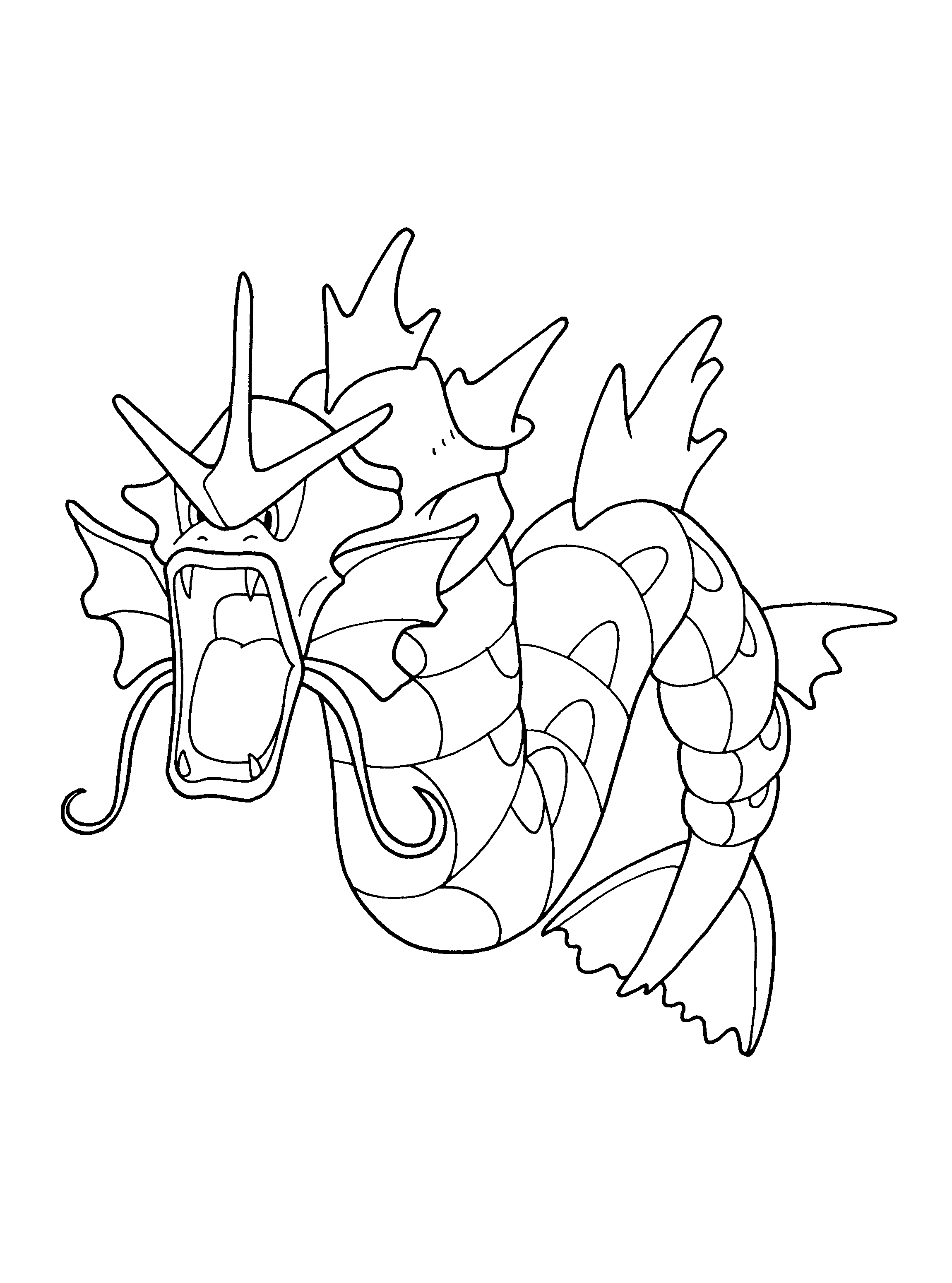 Gyarados Coloring Page 29