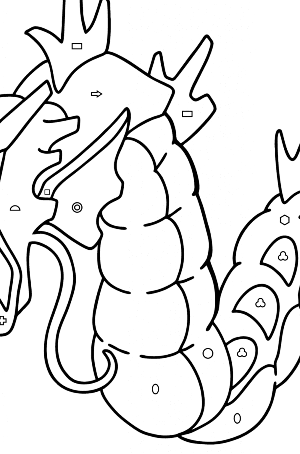 Gyarados Coloring Page 58