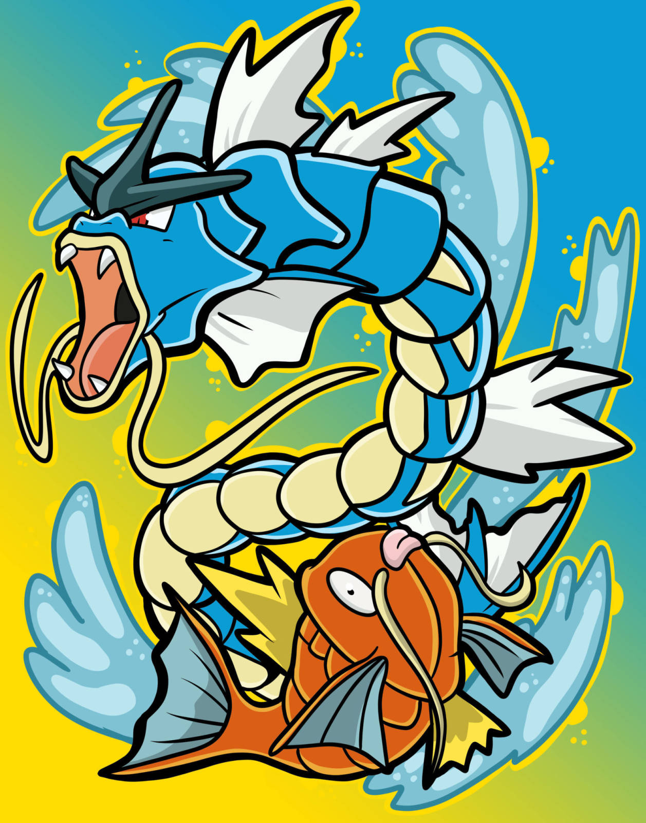 Gyarados Coloring Page 59