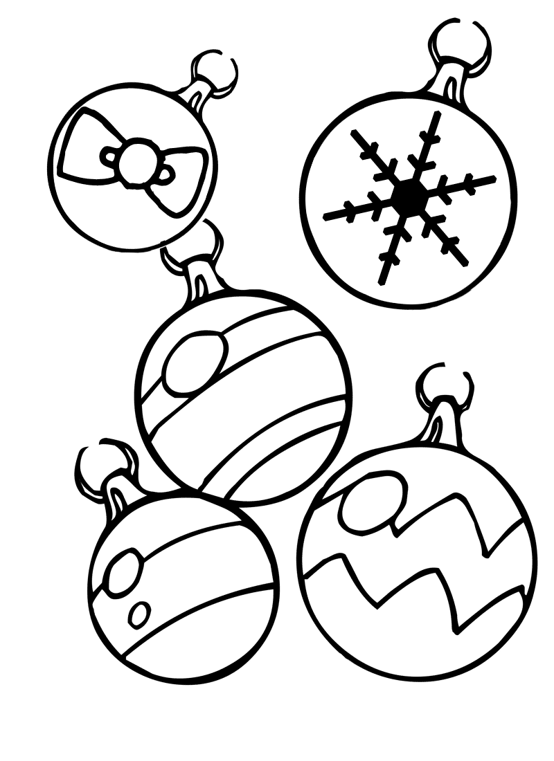 Printable Coloring Christmas Pages 105