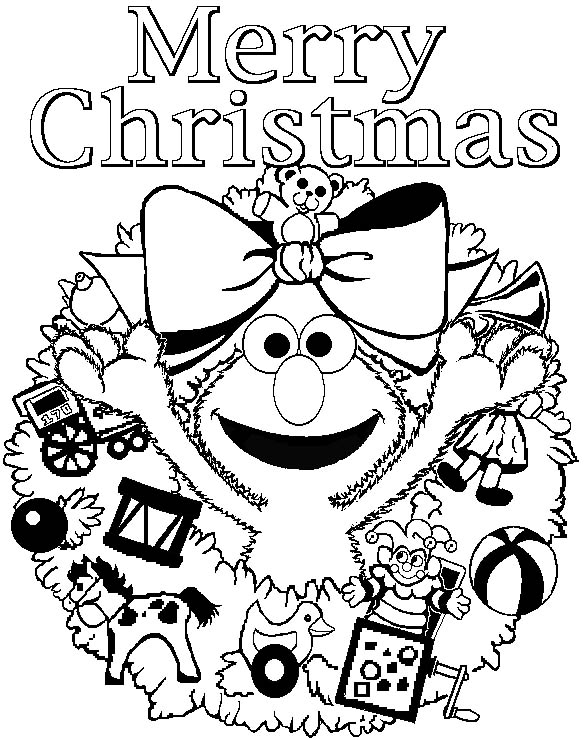 Printable Coloring Christmas Pages 29