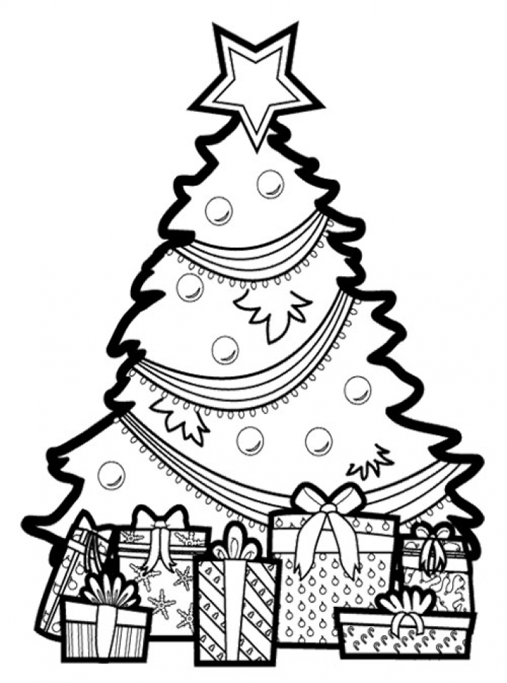 Printable Coloring Christmas Pages 30