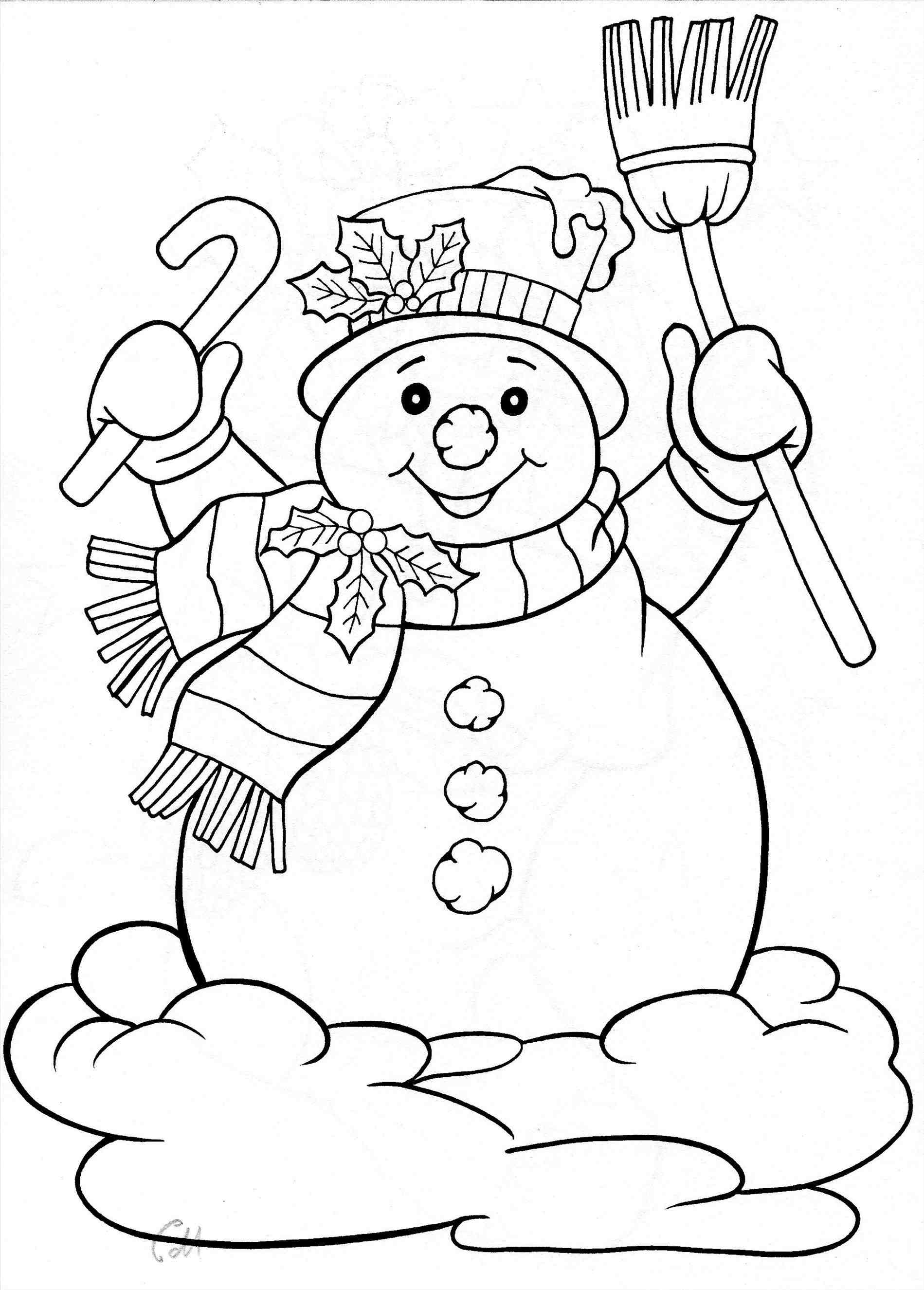 Printable Coloring Christmas Pages 71