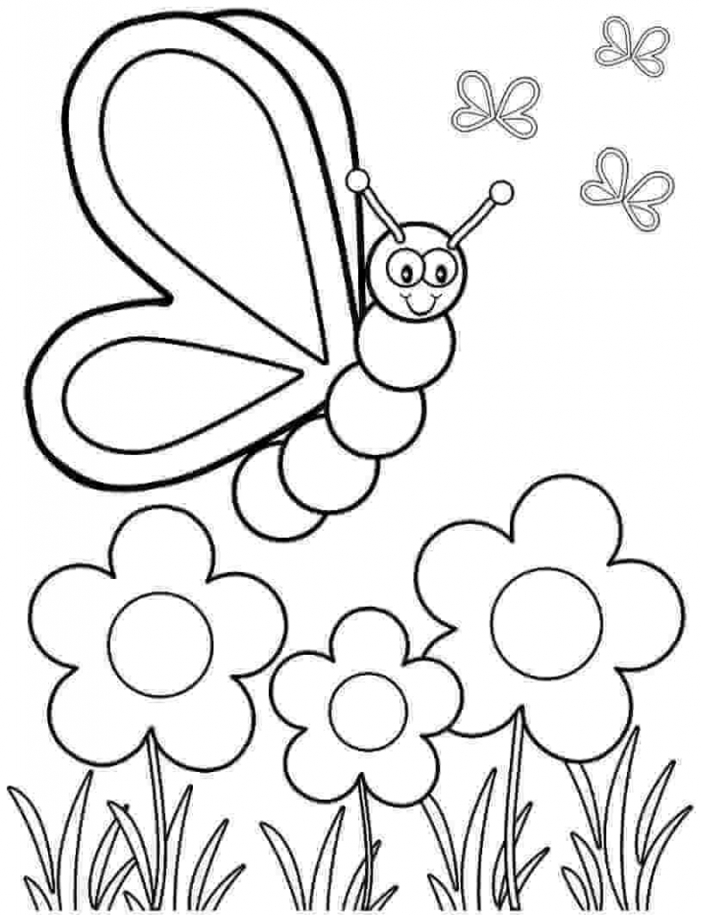 Springtime Coloring Pages 10