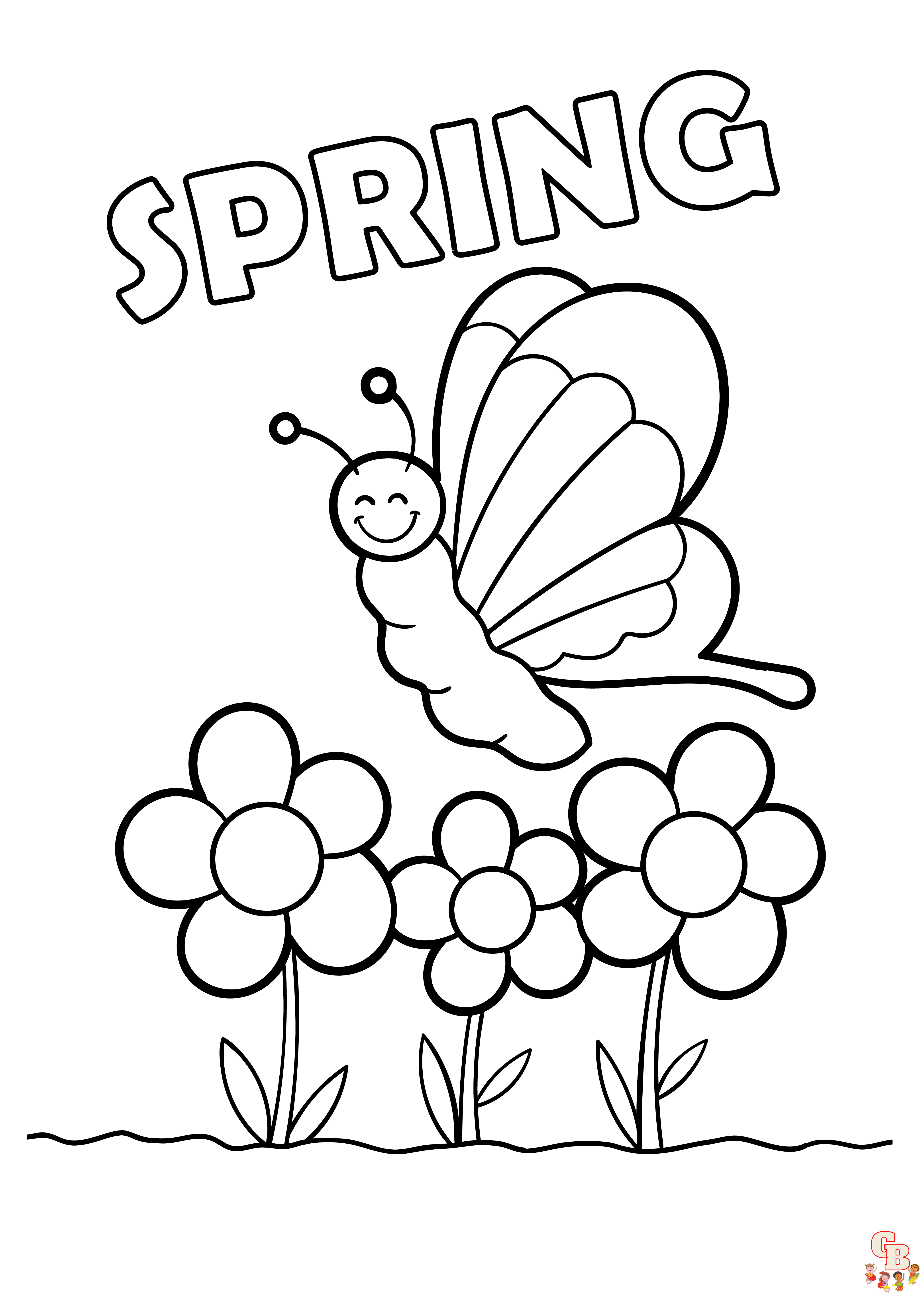 Springtime Coloring Pages 82