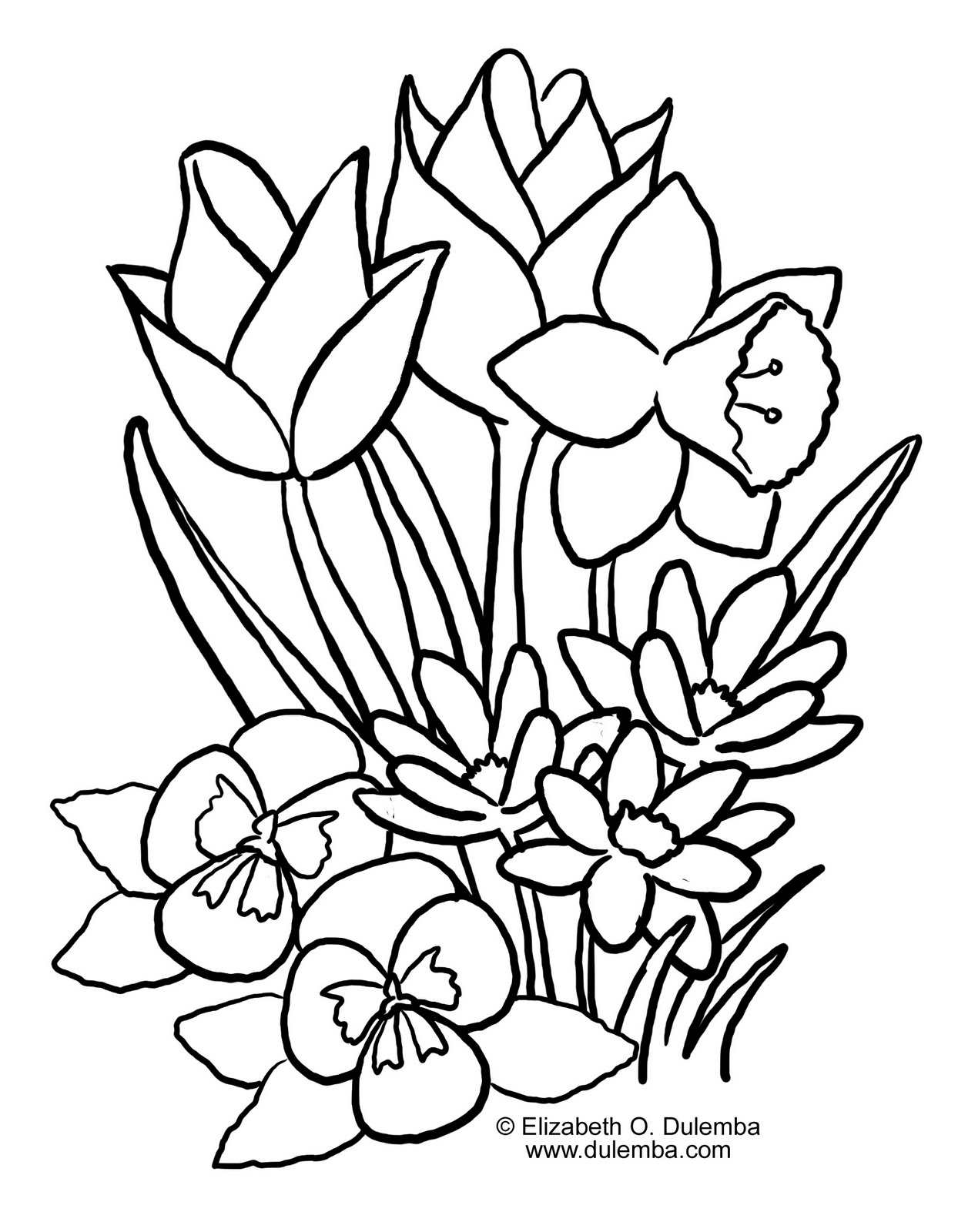 Springtime Coloring Pages 83