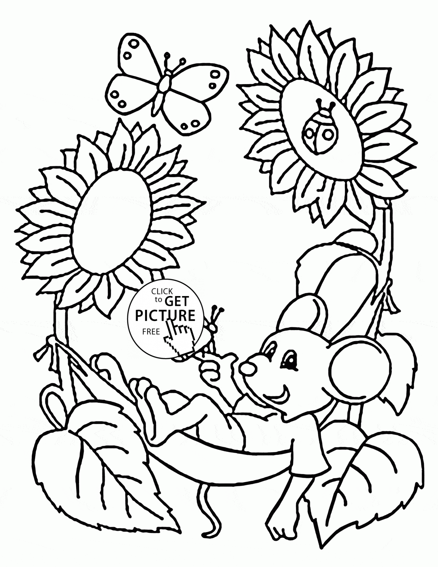 Springtime Coloring Pages 85