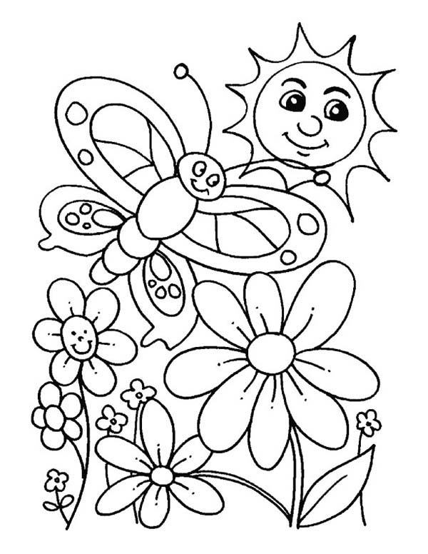 Springtime Coloring Pages 90