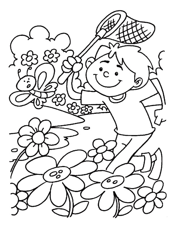 Springtime Coloring Pages 91