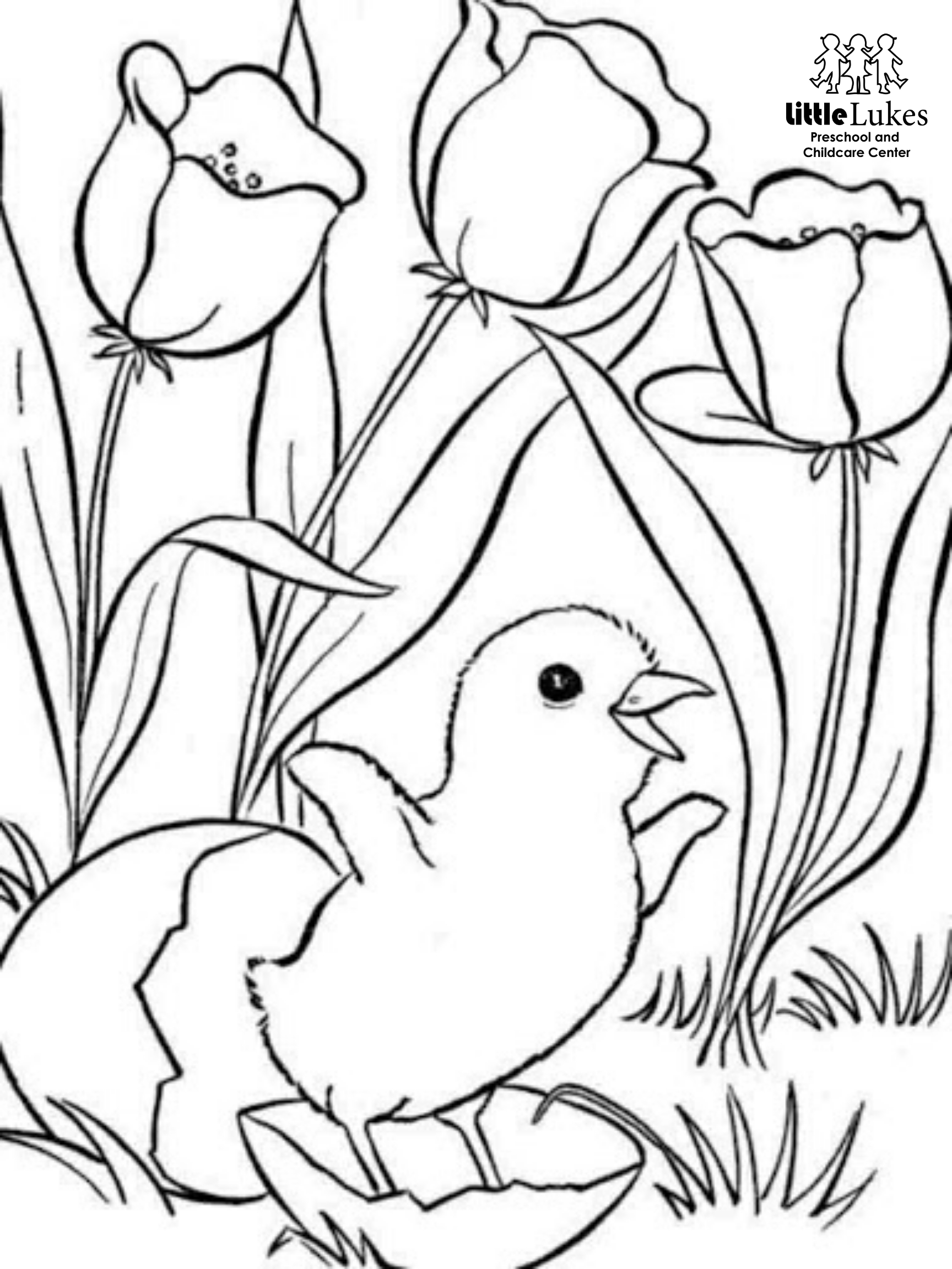 Springtime Coloring Pages 93