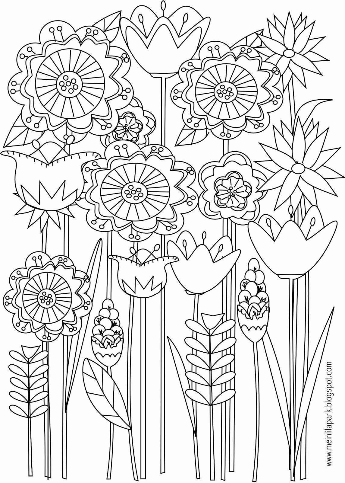 Springtime Coloring Pages 95