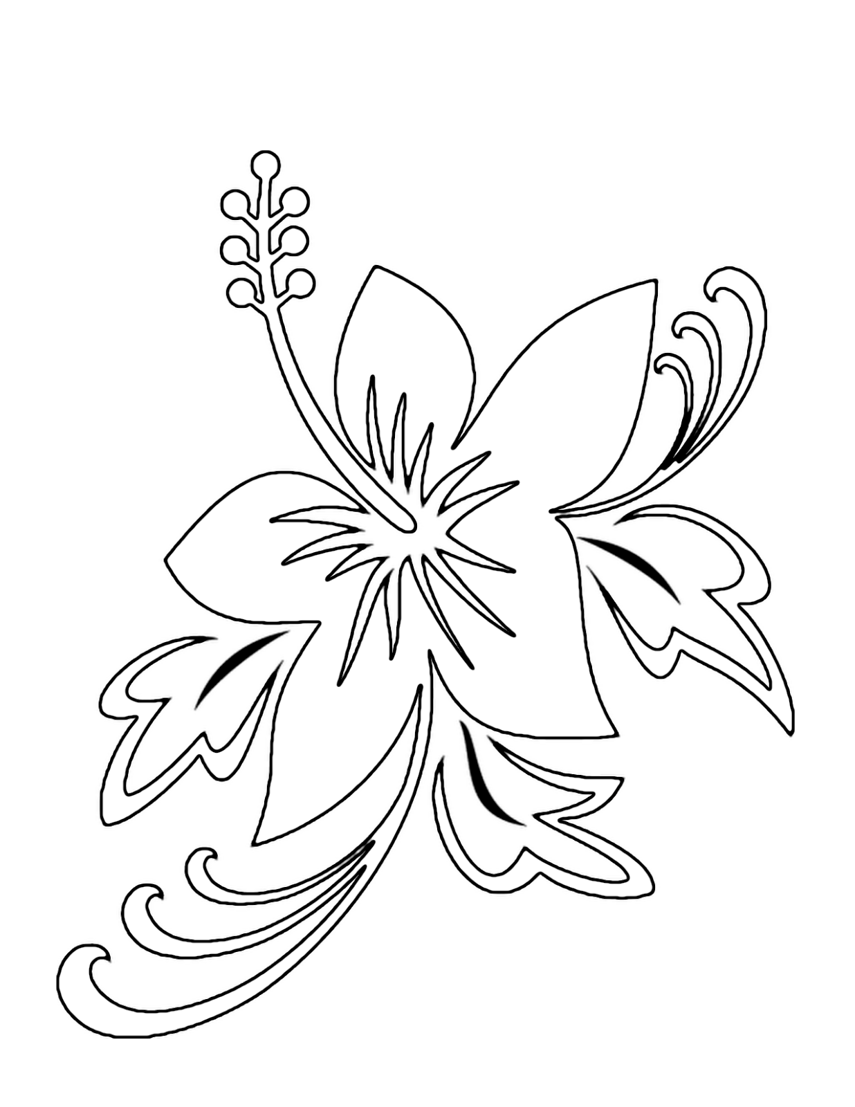 25 Coloring Pages Hawaii 8