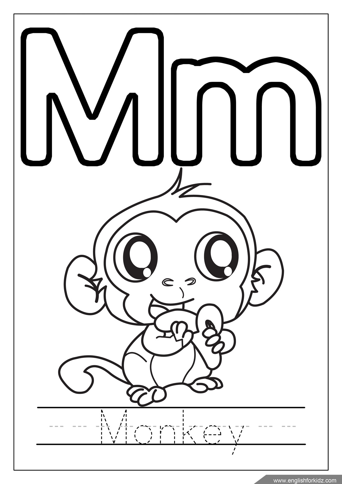 45 M Coloring Pages 1